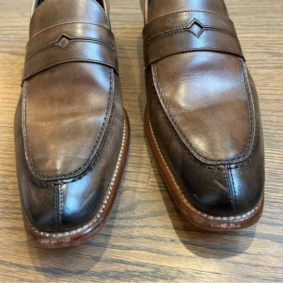 PAUL FREDERICK Leather Dress Shoes size 11 Made in Italy - Picture 8 of 12